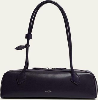 Alaia Le Teckel Medium Shoulder Bag in Goatskin