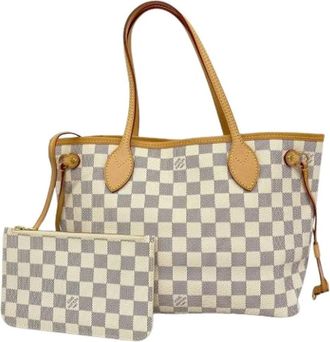 Louis Vuitton Pre-owned Tote Bags, female, White, Size: ONE SIZE Pre-owned Vintage Tote Bag