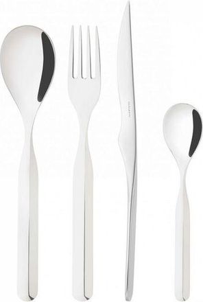 Bugatti 24 Piezas Cubiertas Colocadas En Estuche De Madera De Acero Pulido Vidal Bugatti