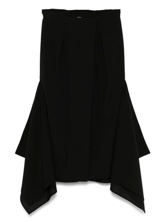 スカート LANVIN Women Mid Skirts RWST0003 BLACK Luxury Skirts for Women - Lanvin