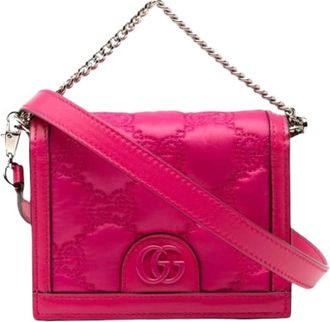Gucci Pre-owned Mini Bags, female, Pink, Size: ONE SIZE Pre-owned Mini Bag
