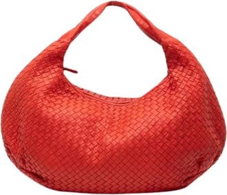 Bottega Veneta Pre-owned Shoulder Bags, female, Red, Size: ONE SIZE Pre-owned Shoulder Bag