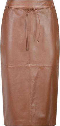 Max Mara Falda midi Mxmfantino - Skirts - Mujer - Marr&oacute;n - XS