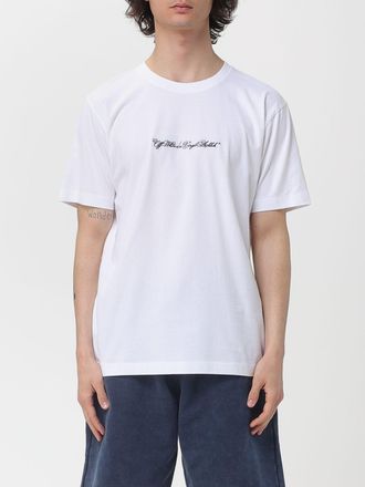 Off-white T-shirt girocollo Off-White in cotone