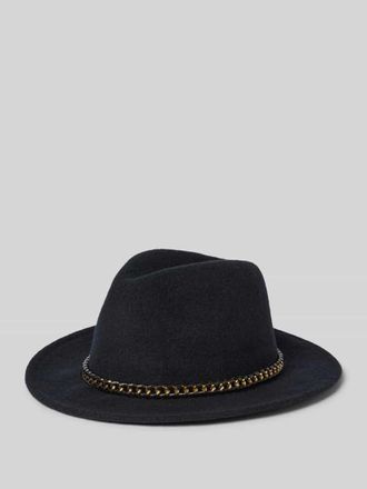 Loevenich Wollhut mit Applikation Modell Fedora in Black, Größe 1