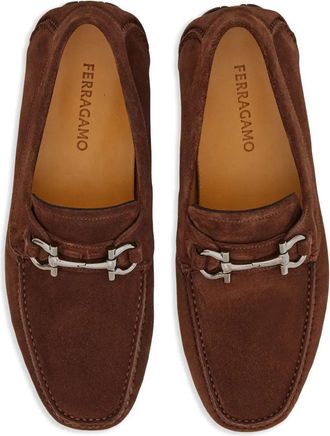 Ferragamo Gancini Loafer - Brown