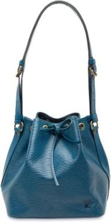 Louis Vuitton Pre-owned Bucket Bags, female, Blue, Size: ONE SIZE Pre-owned Bucket Bag