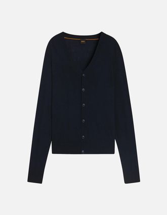 HUGO BOSS Mens BOSS Orange Avac CD Sweater 404 Dk Blue - Size: 40