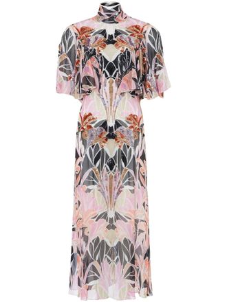 Temperley London Alani midi dress - Pink