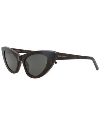 Saint Laurent Womens Sl213lily 52Mm Sunglasses