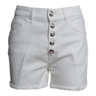 Dondup Denim Shorts, female, White, Size: W28 Stella Shorts