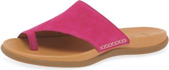 Gabor Lanzarote Womens Toe Post Sandals 3.5 UK Pink Suede
