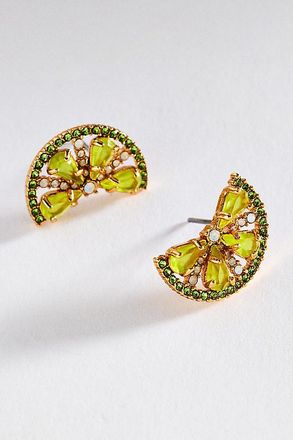 Loren Hope Lime Slice Post Earrings