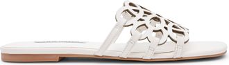 Steve Madden Lotus-CN Sandal WHITE LEATHER