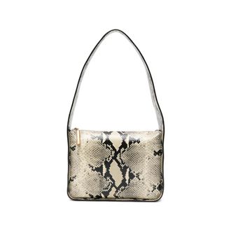 Khaite Lori Squared Snakeskin-effect Shoulder Bag