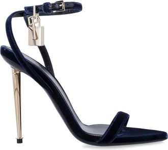 Tom Ford Schoenen, Dames, Blauw, 39 EU, Padlock Sandal