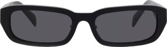 Prada Grey Rectangular Ladies Sunglasses PR B06SF 16K08Z 55