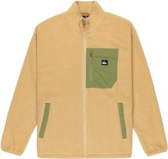 Quiksilver Clean Coast Full-Zip Fleecejacke f&uuml;r Herren | beige