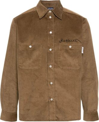 Rassvet Lady Luck Shirt Woven - Heren - Casual Overhemden - Beige - XL - Katoen - Overhemden