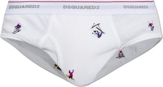 Dsquared2 Uomo, Mutande, Bianco, 2Xl, new