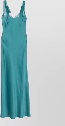 Forte_Forte sleeveless lace trim maxi dress