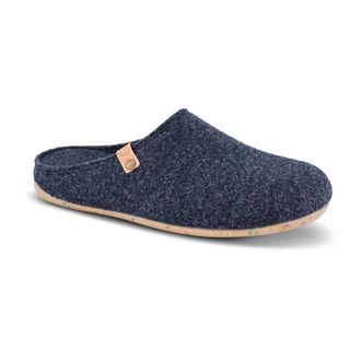 Zafary Schoenen, Heren, Blauw, 43 EU, Comfortabele instap pantoffels