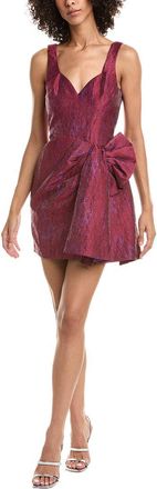 Aidan Mattox Jacquard Mini Dress