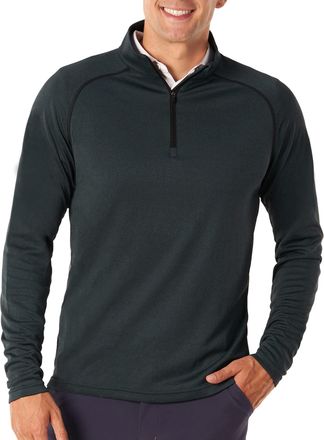 Royal & Awesome Mens Navy Blue Golf Jumper, 1/4 Zip Top, Quarter Zip Pullover, Golf Apparel for Men, XX-Large