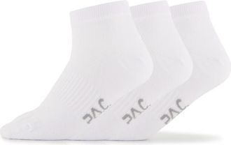 P.A.C. 3-Pack Everyday Sneaker Multifunktionssocken - Unisex | wei&szlig;