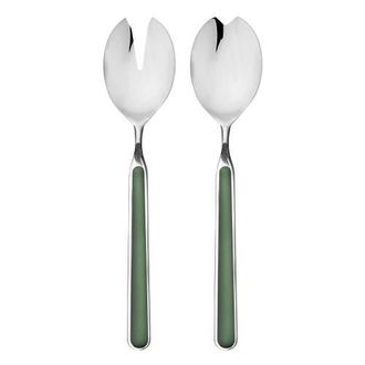 Mepra Fantasia Salad Serving Set - 2 Pieces in Green at Nordstrom