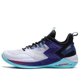 361° x Aaron Gordon QU!K Basketball Shoes White Navy Black 572021115-22