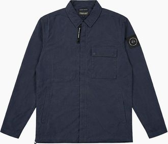 Marshall Artist Mens Marshall Artist Woodvale Overshirt Navy - Size: 42/Regular