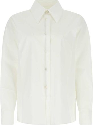 Jil Sander White Poplin Oversize Shirt