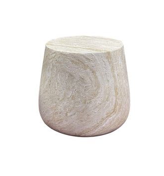 Moloo Mesa auxiliar color piedra arcilla reforzada con fibra &oslash;475 cm