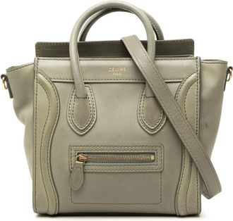 Celine Pre-owned Celine Nano Leather Luggage Tote Ladies C8BRRYXNR3X4Q5PE