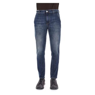 Pantaloni Torino Slim Fit Jeans, male, Blue, W35, Indie Denim Jeans