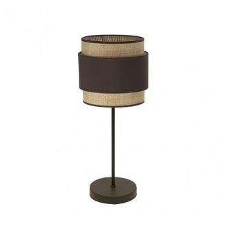 OEM Sobremesa Kandy 1xe14 Natural/marron 45x18x18 Cm