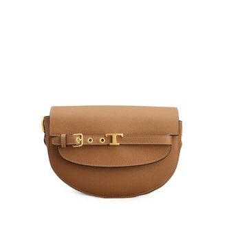 Tod's T Timeless Crossbody Bag - female - Tods - Cross Body Bags - Brown - ONE SIZE - Bags