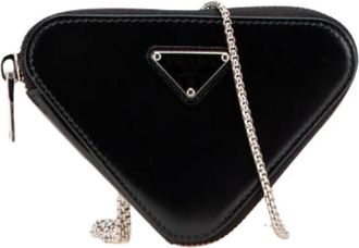 Prada Pre-owned Mini Bags, female, Black, Size: ONE SIZE Pre-owned Vintage Mini Bag
