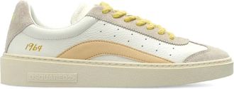 Dsquared2 Sneakers con inserti in pelle scamosciata - Bianco