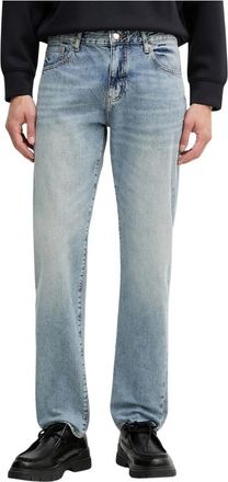 A|X Armani Exchange Straight Jeans - Heren - Regular Fit Jeans - Blauw - W32 - Katoen - Jeans