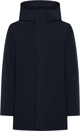 Roberto Ricci Design Blauwe Drijvende Parka Jas - Heren - Parka Jassen - Blauw - 3XL - Jassen