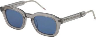 Thom Browne Sunglasses, unisex, Gray, Size: 58 MM Tb412 Sunglasses
