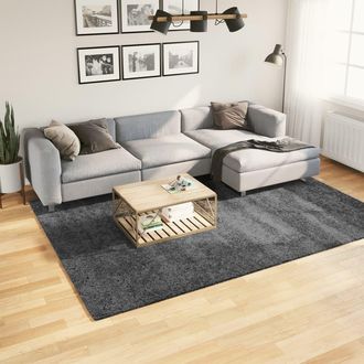 vidaXL Tappeto Oviedo A Pelo Corto Antracite 200x280 Cm - Vidaxl