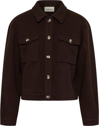 Cream Chaquetas Ligeras - Jackets - Mujer - Marr&oacute;n - S