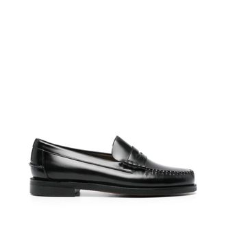 Sebago Loafers, male, Black, Size: 11 1/2 US Classic Dan
