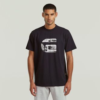 G-Star G Icon Graphic T-Shirt - Zwart - Heren