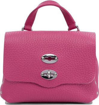 Zanellato Roze Leren Handtas voor Vrouwen - Dames - Handtassen - Roze - ONE Size - Leer - Tassen