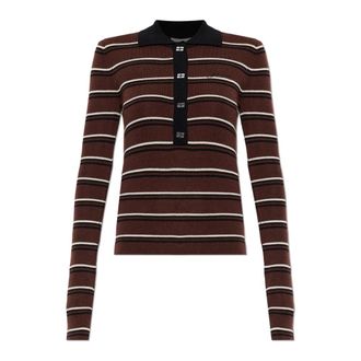 Ganni Donna, Maglie, Marrone, XS, new