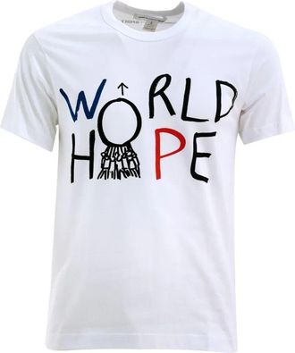 Comme Des Gar&ccedil;ons Printed Logo Tee